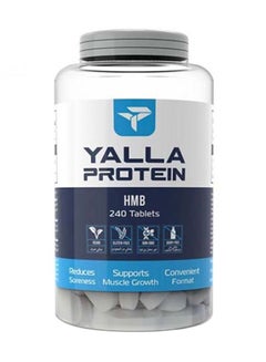 Yalla Protein HMB 240 Tablets 120 Servings 