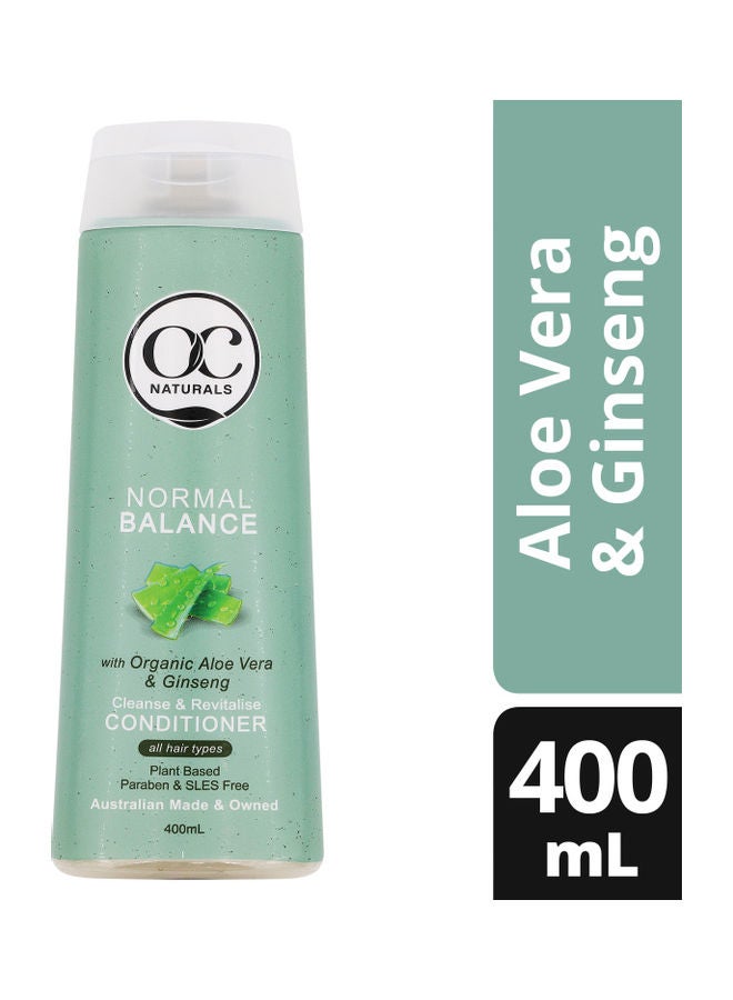 Organic Care Normal Balance Conditioner Green 400ml - Image 3