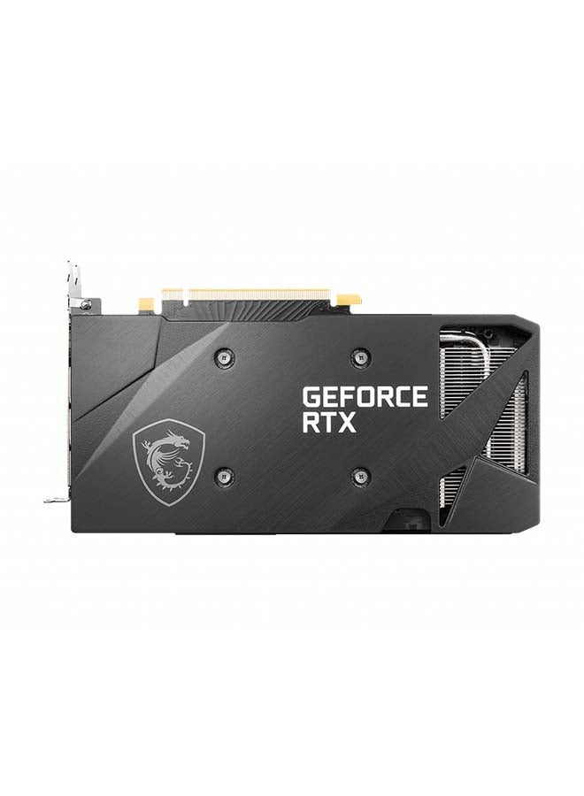 MSI - Geforce RTX 3060 Ventus 2X OC Graphics Card, 12GB GDDR6 192-bit Mmeory, 3584 CUDA Cores, 1807 MHz Core Clock, 15 Gbps Memory Speed, PCI Express Gen 4, DP x 3,HDMI x 1 Black - Image 1