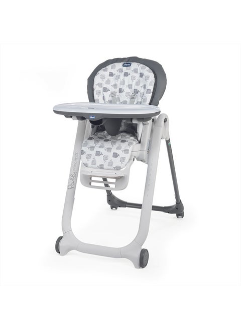 Multi-Functional Polly Progress 5 High Chair, 0 Months - 36 Months, Grey