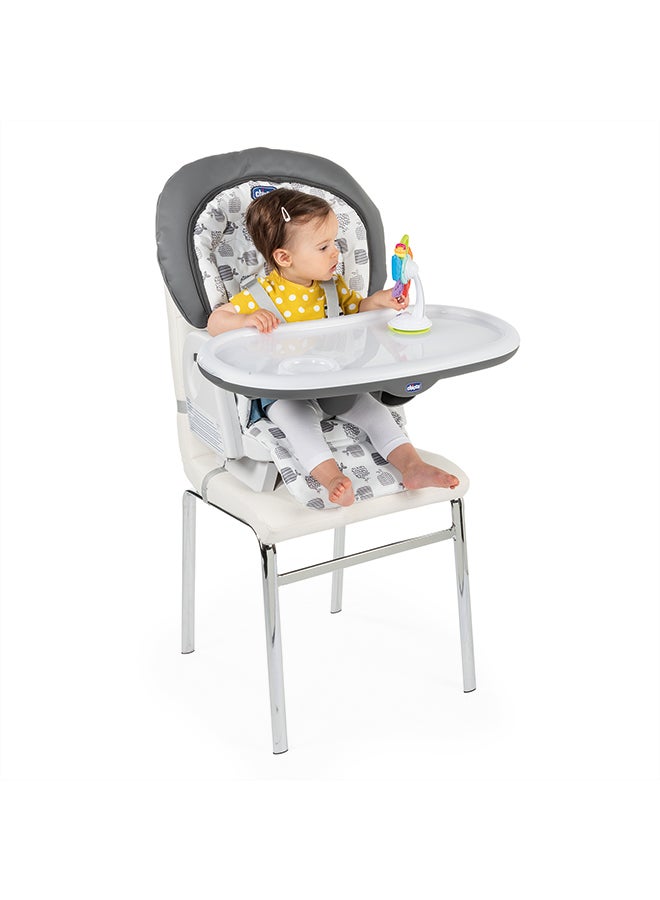Multi-Functional Polly Progress 5 High Chair, 0 Months - 36 Months, Grey
