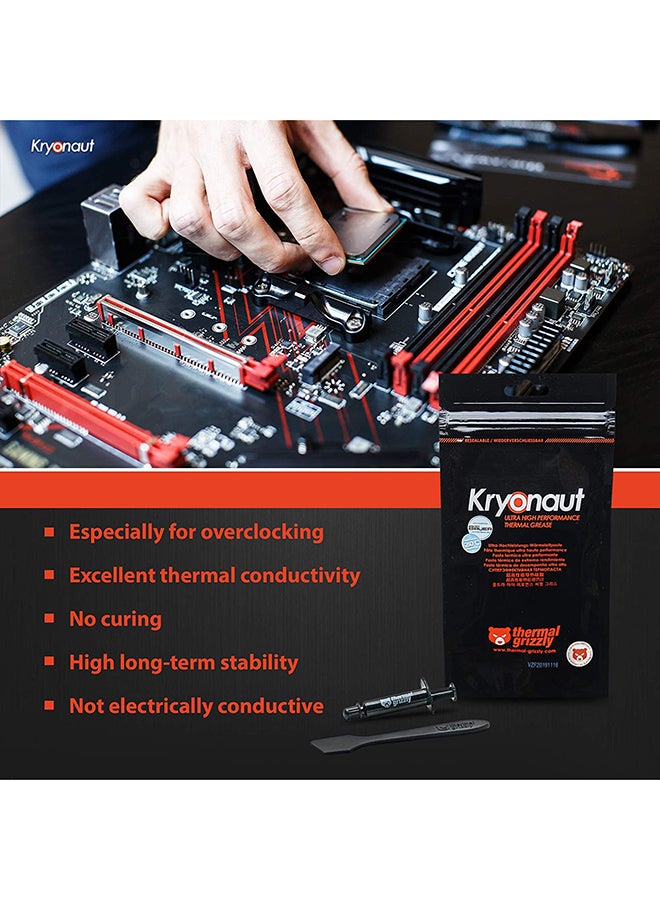 Thermal Grizzly - Kryonaut Ultra High Performance Thermal Grease - 3ml/11.1g - Image 1