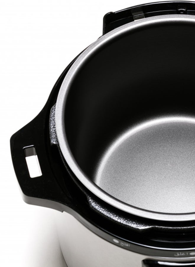 بادريق قدر ضغط كهربائي 8.0 L 802 أسود/ فضي - Image 3