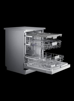 Samsung 13L 14-Place Setting Freestanding Full Size Dishwasher With Digital Display DW60M5070FS Silver  - Image 3