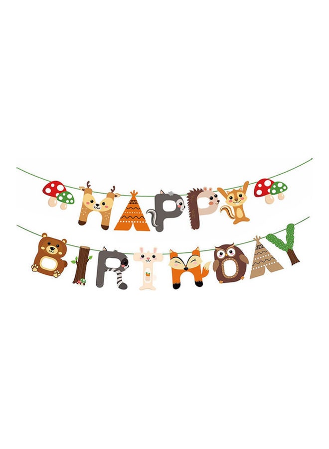 مس تيارا مجموعة تزيين حفلات عيد ميلاد الأطفال بتصميم حيوانات لطيفة - Image 4