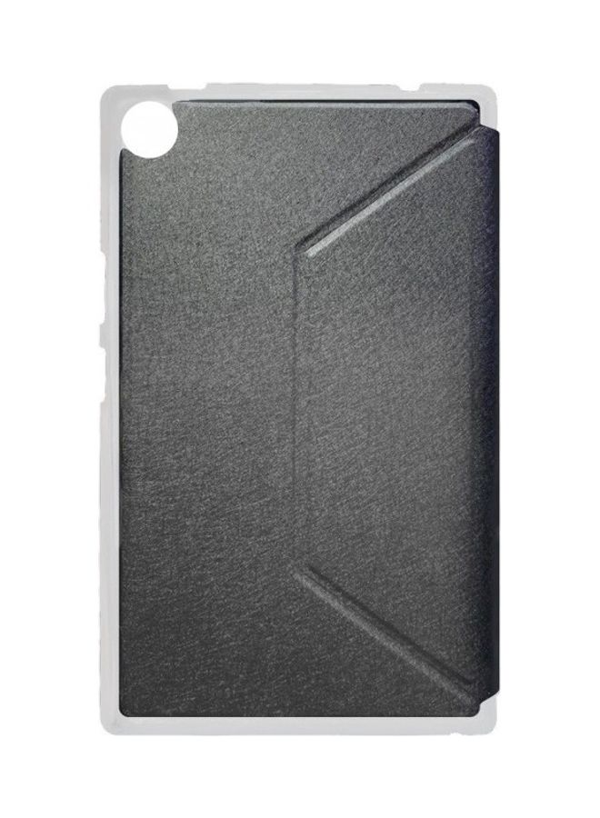 MARGOUN Folio Flip Case Cover 8-inch for Huawei MatePad T8 Black/Red - Image 2