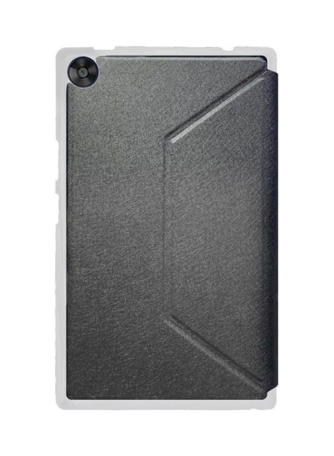 MARGOUN Folio Flip Case Cover 8-inch for Huawei MatePad T8 Black/Red - Image 3