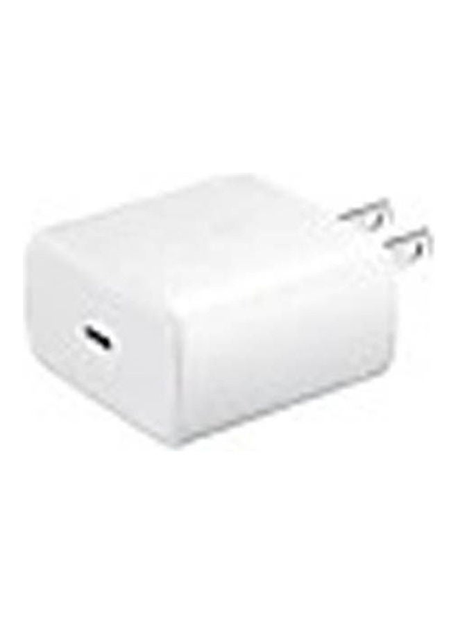 سامسونج شاحن جداري سريع أبيض - Image 2