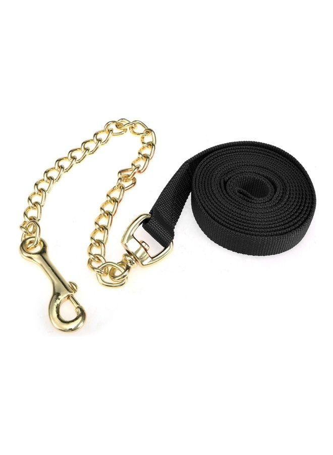 Generic - Horse Leash Halter With Chain - Image 1