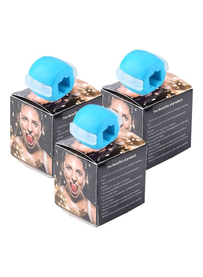 XiuWoo 3-Piece Jaw Facial Exerciser Fitness Balls  - Image 1