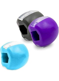 XiuWoo 3-Piece Jaw Face And Neck Muscle Exerciser Balls  - Image 1