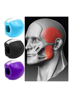 XiuWoo 3-Piece Jaw Face And Neck Muscle Exerciser Balls 