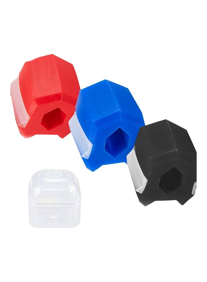 XiuWoo 3-Piece Jaw Exerciser Device Facial Chew Muscle Training Fitness Ball  - Image 1