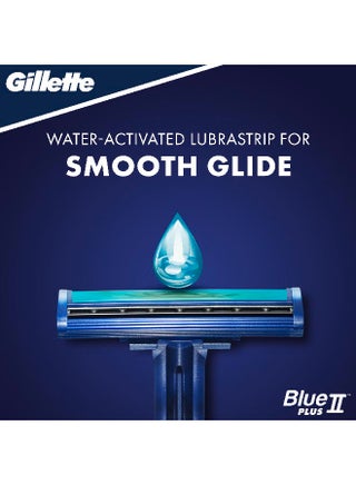 Blue II Plus Disposable Razors 5 Count - view 5