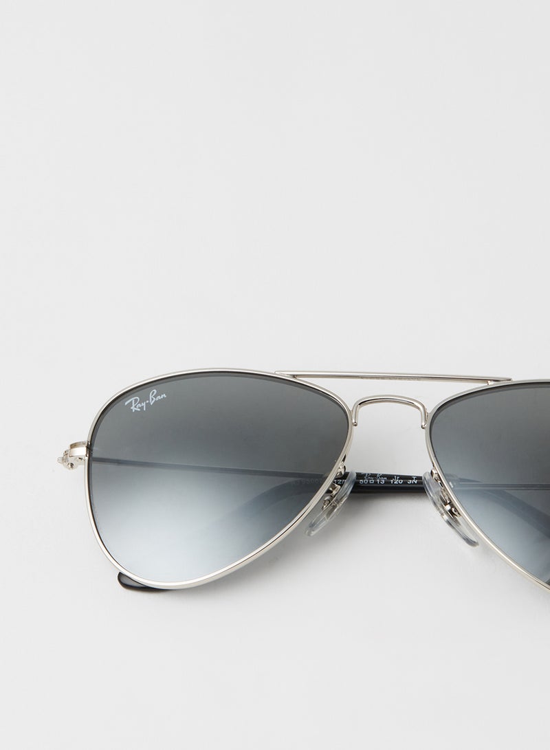 Ray-Ban Junior Kids' Aviator Sunglasses - Lens Size : 50 mm - Image 4