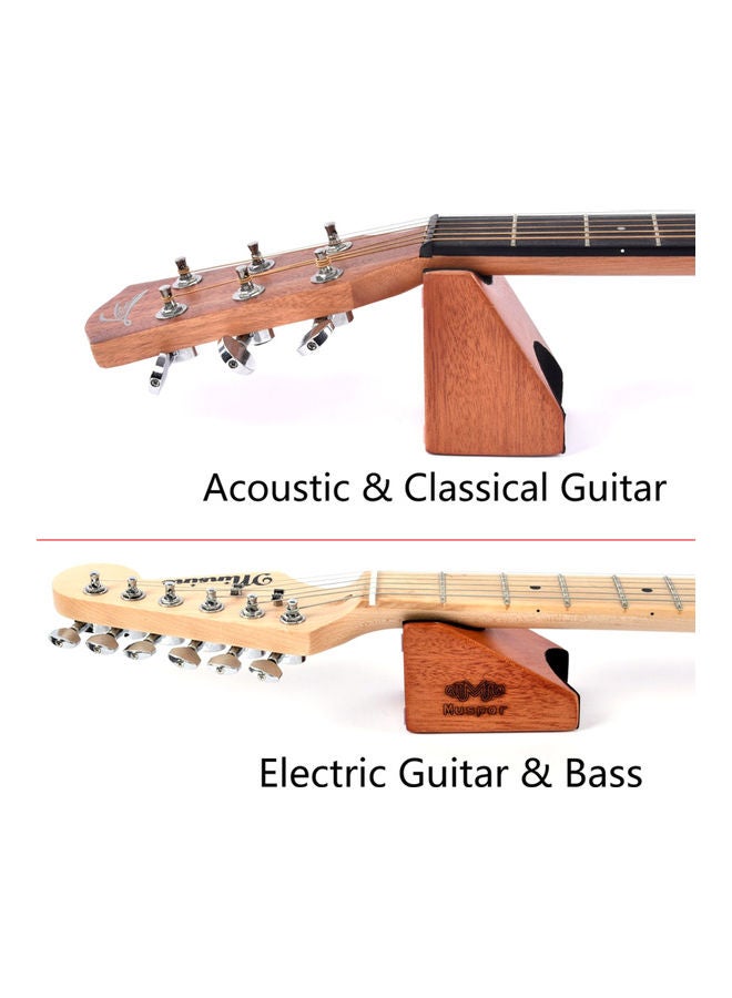 Generic - 2 in 1 Guitar Neck Rest Support Electric and Acoustic Guitar - Image 1