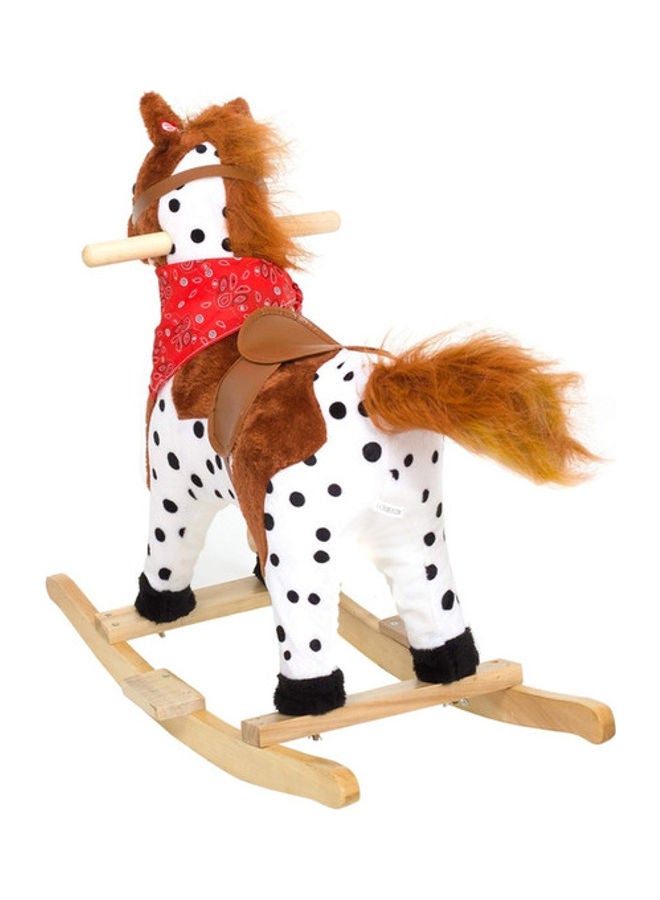 Generic - Musical Rocking Horse Ride On Toy 70x73cm - Image 1