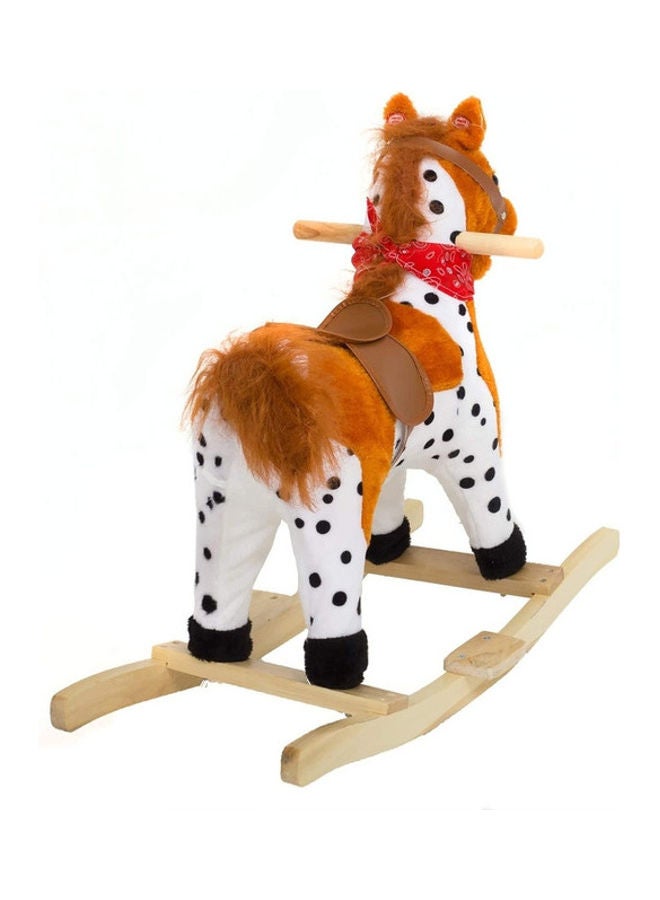 Musical Rocking Horse Ride On Toy 70x73cm  - Image 4