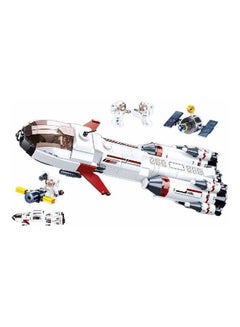 Sluban M38-B0925 468-Piece Saturn Space Expedition Rocket 468 8+ Years  - Image 2