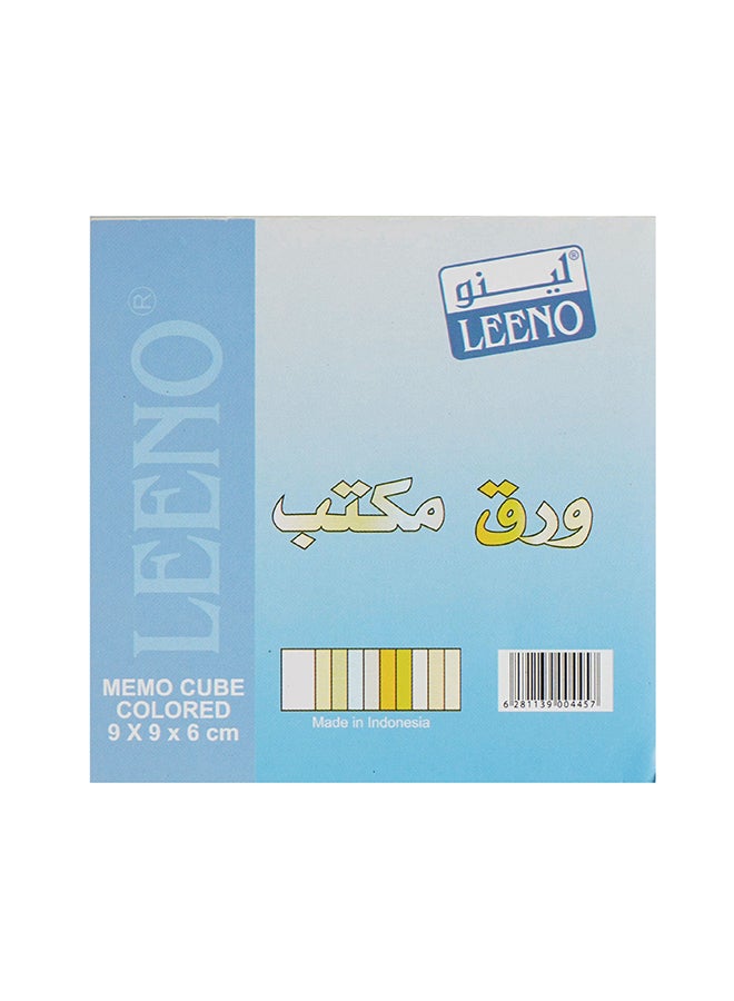 لينو - ورق ملاحظات بتصميم مكعب متعدد الألوان - Image 1