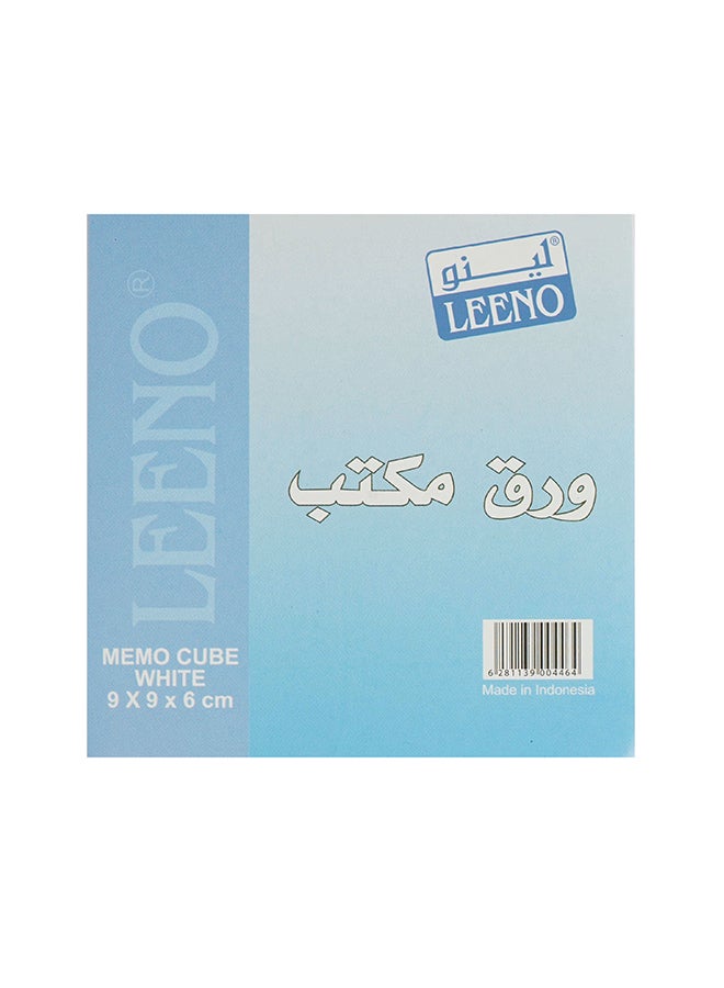 Memo Cube White