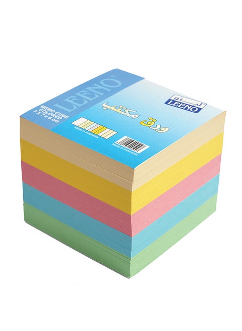 Memo Cube Multicolour