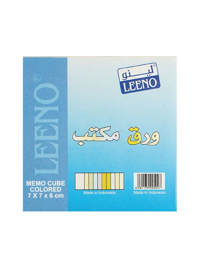 لينو - ورق ملاحظات بتصميم مكعب متعدد الألوان - Image 1