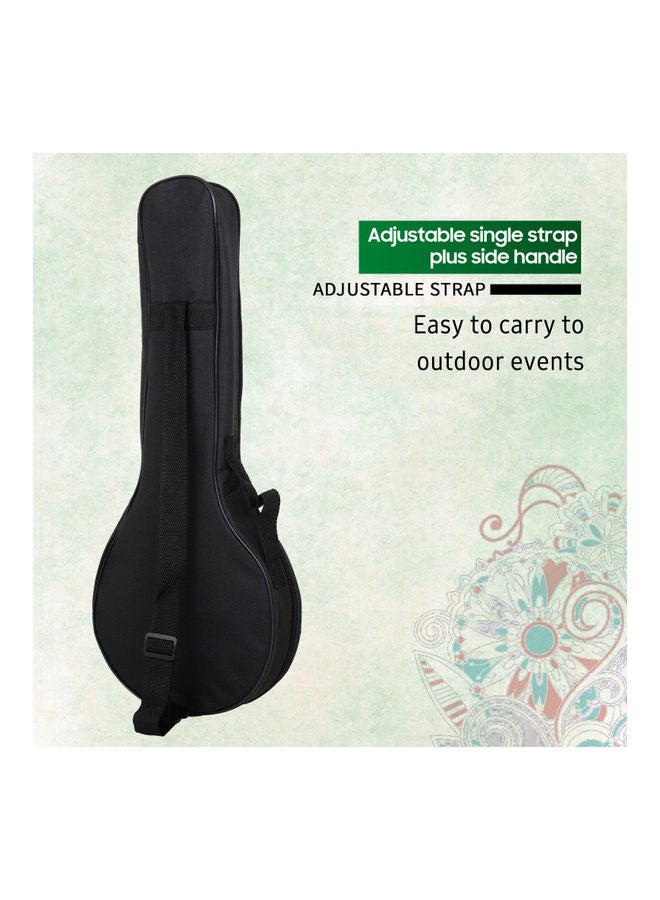 4-String Banjo Bag Non-Woven Fabric With Cotton Lining