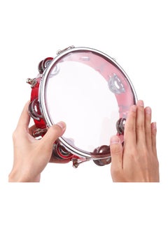 Muslady Tambourine Hand Drum With Double Row Jingle  - Image 5