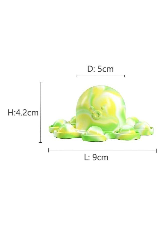 XiuWoo - Push Bubble Sensory Octopus Double-Sided Flip Decompression Toy - Image 1