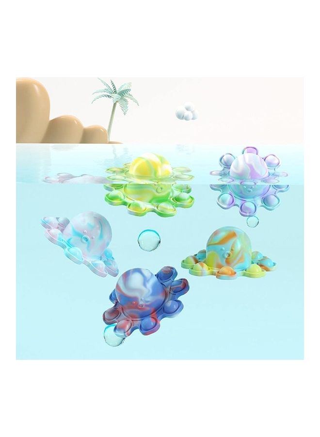 XiuWoo - Push Bubble Sensory Octopus Double-Sided Flip Decompression Toy - Image 1