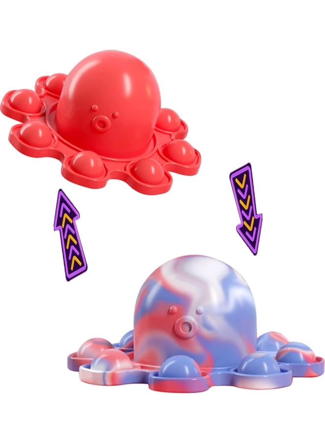 XiuWoo Double Sided Flip Reversible Octopus Toy  - Image 1