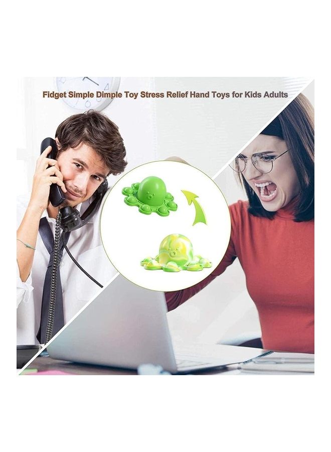 XiuWoo Double Sided Flip Reversible Octopus Toy - Image 2