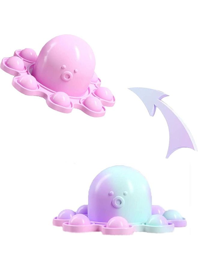 شو وو لعبة فيدجيت سبينر على شكل أخطبوط وقابلة للعكس - Image 1