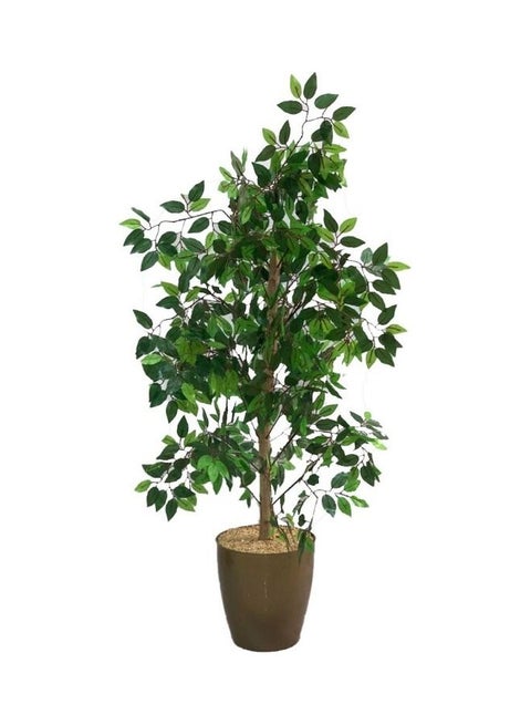 Artificial Potted Tree Green/Brown