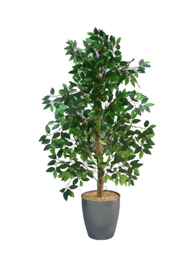 AL KHALDIYA - Artificial Tree Green/Grey 100cm - Image 1