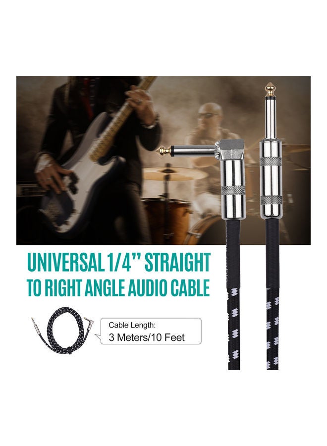 ammoon Straight Plug Cable For Electric Guitar  - Image 2