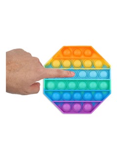 Kidle 2-Piece Thinking Chess And Rodent Control Pioneer Interactive Pop It Bubble Rainbow Educational Game Toy 12.5x12.5x1.5cm  - Image 5