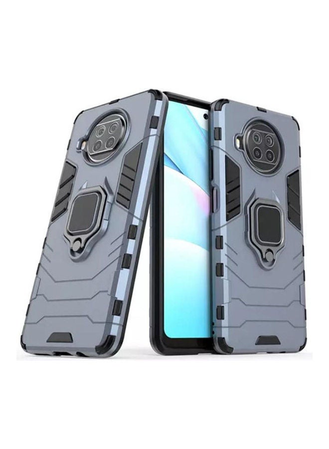 ARMOR - Iron Man Case With Holder Magnatic For Xiaomi Mi 10 Lite Blue - Image 1