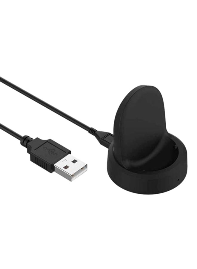 MOCOM Magnetic Wireless Charger For Samsung Galaxy S2/S3 Watch Black  - Image 1