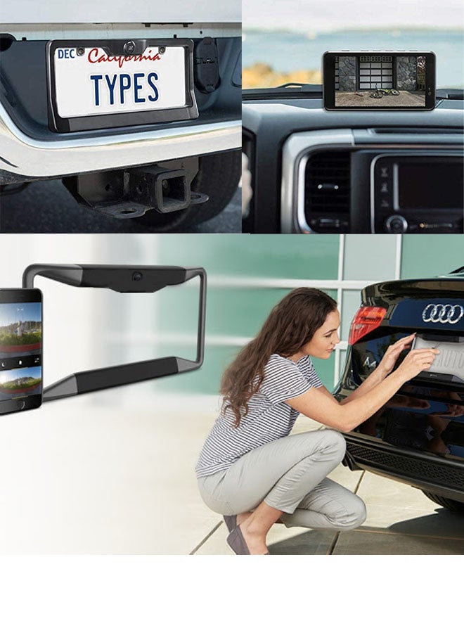 Generic - Type S Solar Powered Smart HD Quick Connect Wireless Backup Camera - Image 1