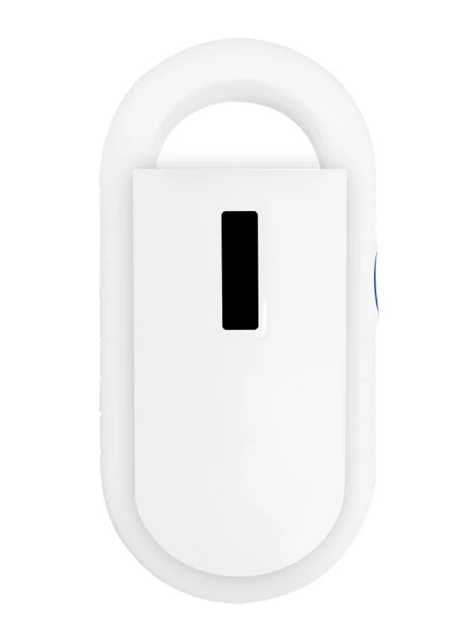 Portable Pet Microchip Scanner White 15x4x9cm - Image 1
