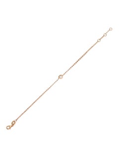 18K Gold Elegant Diamond Stud Chain Bracelet - v1625487625/N48678283A_2