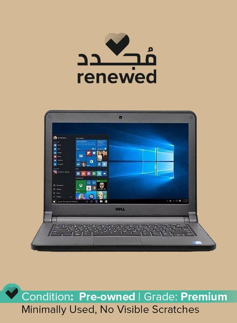 Renewed - Latitude 3350 (2014) Laptop With 13.3-inch Display,Intel Core i3 Processor/5th Gen/4GB RAM/128GB SSD/Intel HD Graphics Black Black