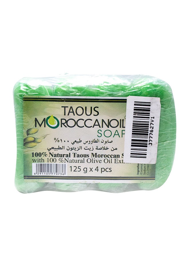 MOROCCANOIL - Pack Of 4 - Taous Moroccan Soap 4x125grams - Image 1