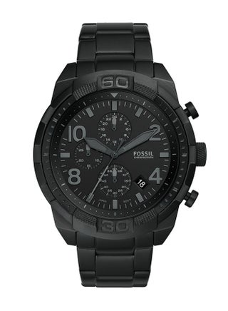 Men's Analog Round Wrist Watch With Stainless Steel Strap FS5712 - v1625493234/N48739303A_1