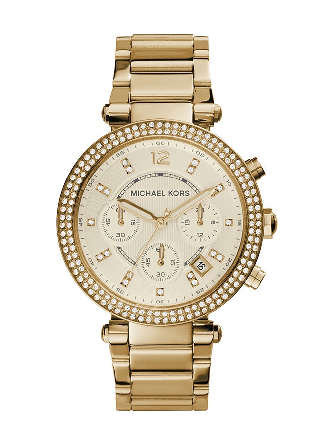 Michael Kors Women's Stainless Steel Chronograph Watch MK5354