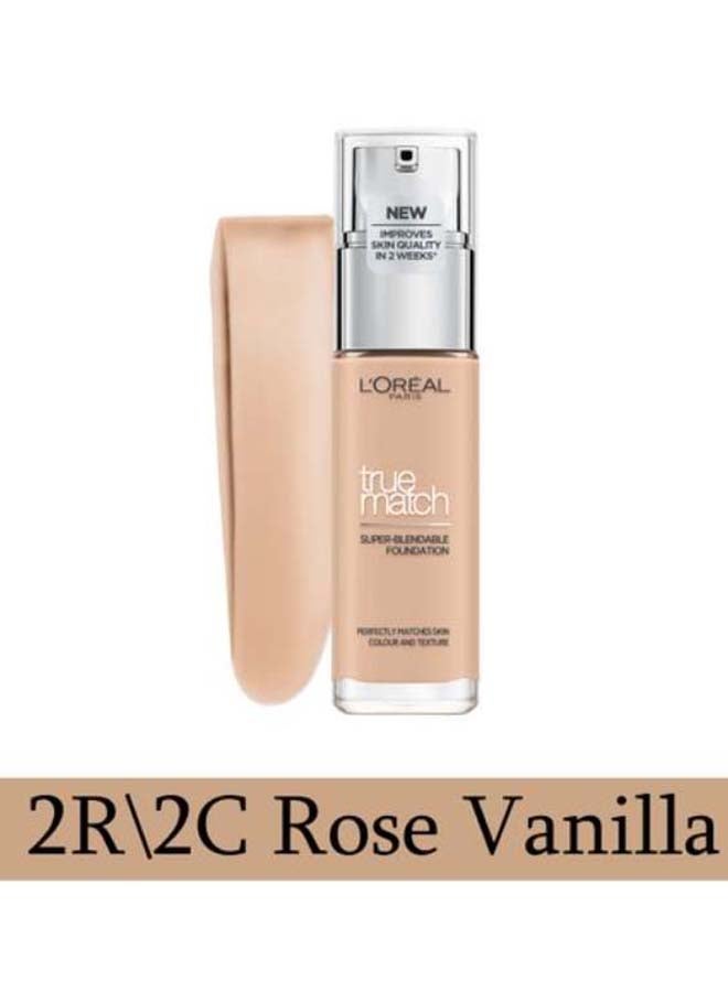 L'OREAL PARIS - True Match Super Blendable Foundation 2.R/2.C Cool Rose - Image 1