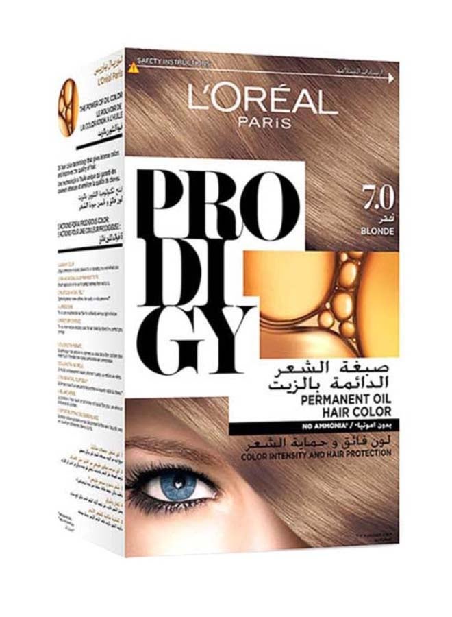 L'OREAL PARIS Prodigy Permanent oil  Hair Color 7 Blonde  - Image 1