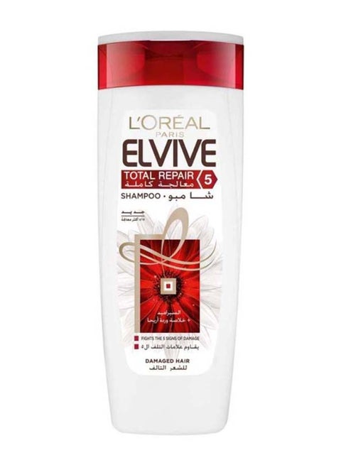 L'Oreal Paris Elvive Total Repair 5 Repairing Shampoo White/Red/Gold 400.0ml